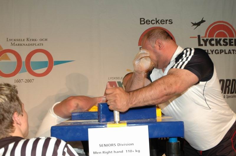 European Armwrestling Championships 2007 Day