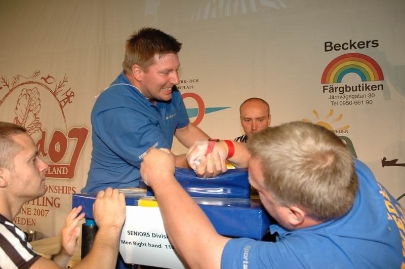 European Armwrestling Championships 2007 Day