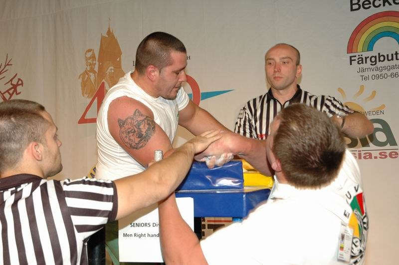 European Armwrestling Championships 2007 Day