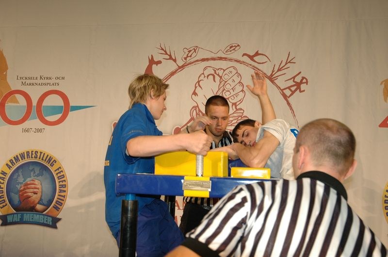 European Armwrestling Championships 2007 Day