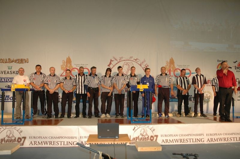 European Armwrestling Championships 2007 Day
