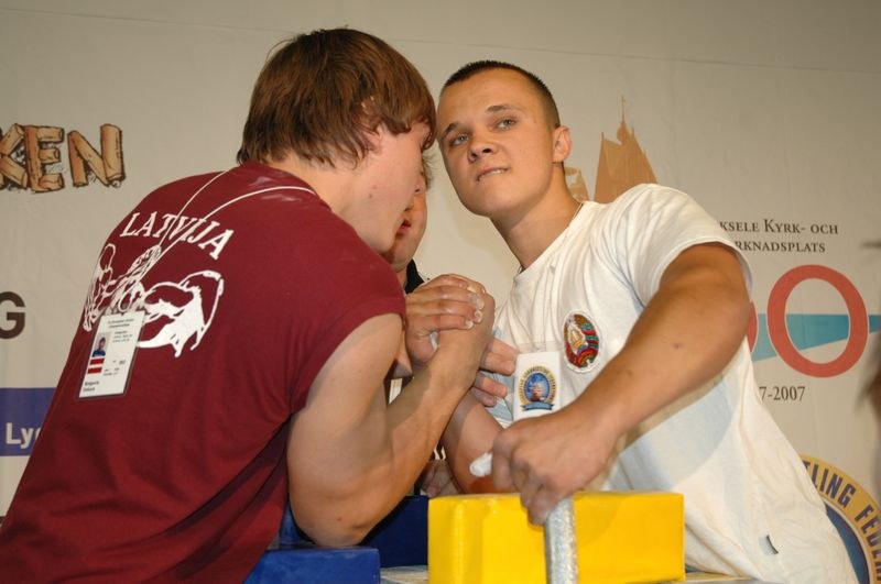 European Armwrestling Championships 2007 Day