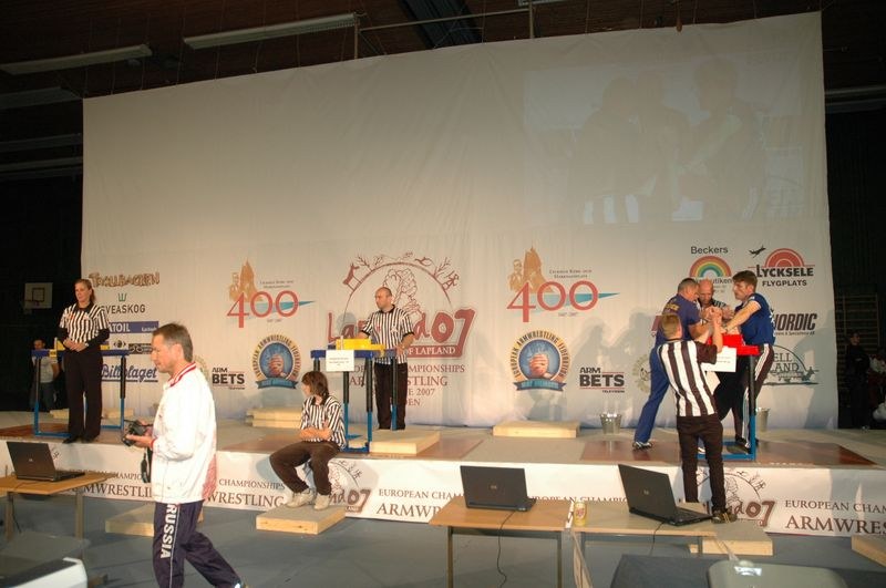 European Armwrestling Championships 2007 Day