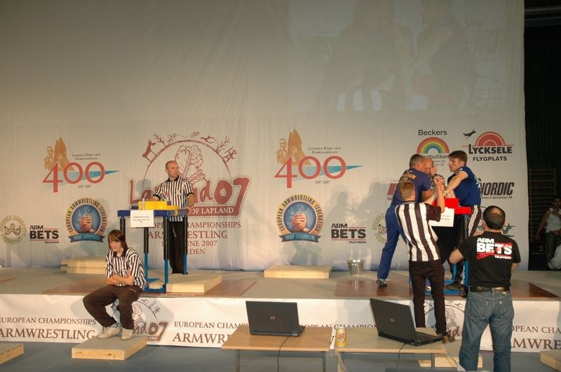 European Armwrestling Championships 2007 Day