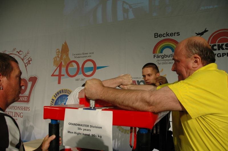 European Armwrestling Championships 2007 Day