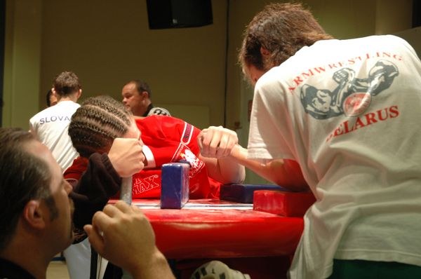 European Armwrestling Championships 2008 Day