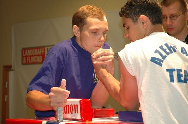 European Armwrestling Championships 2008 Day