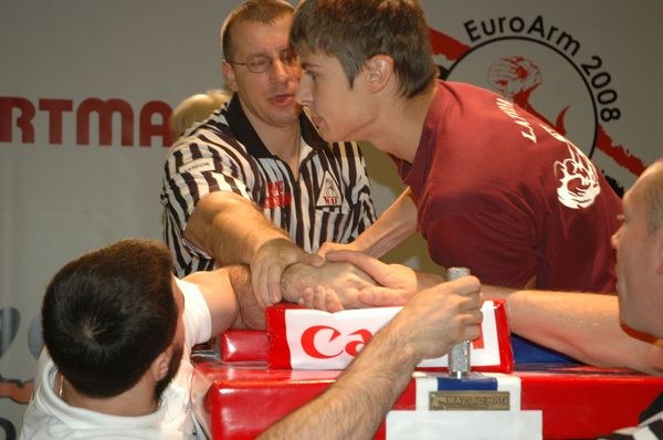 European Armwrestling Championships 2008 Day