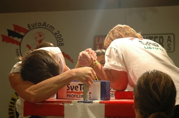 European Armwrestling Championships 2008 Day