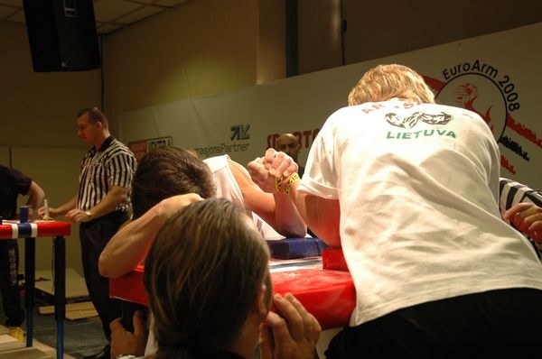 European Armwrestling Championships 2008 Day