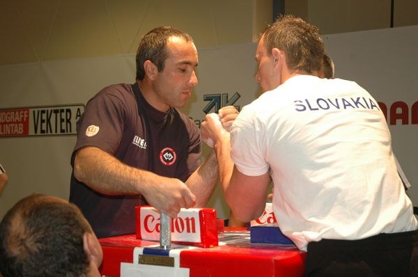 European Armwrestling Championships 2008 Day