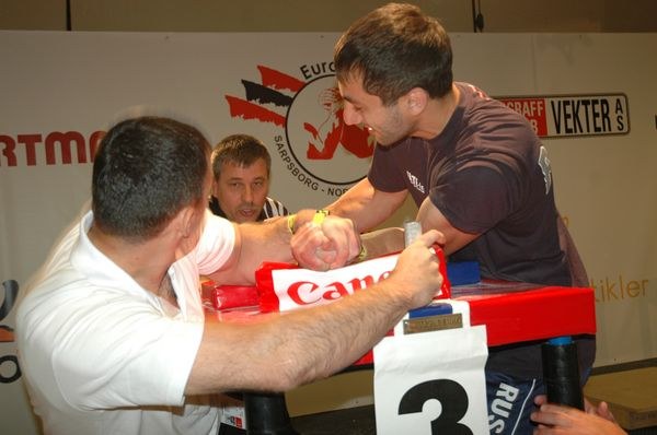 European Armwrestling Championships 2008 Day