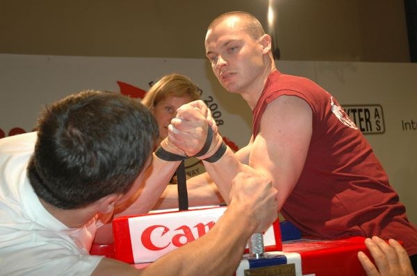 European Armwrestling Championships 2008 Day