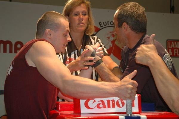 European Armwrestling Championships 2008 Day