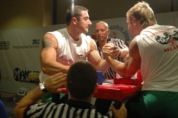 European Armwrestling Championships 2008 Day