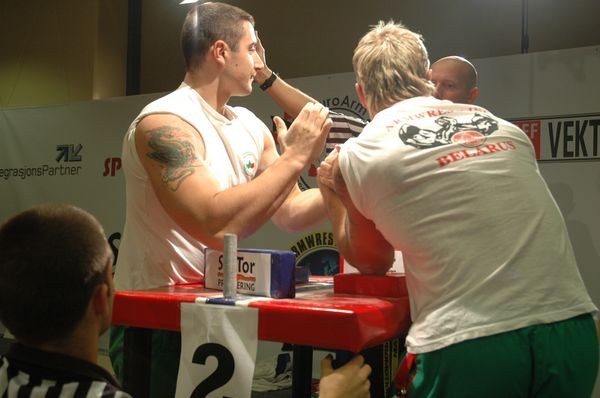 European Armwrestling Championships 2008 Day