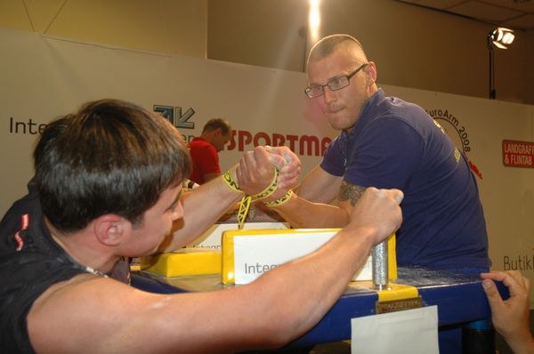 European Armwrestling Championships 2008 Day