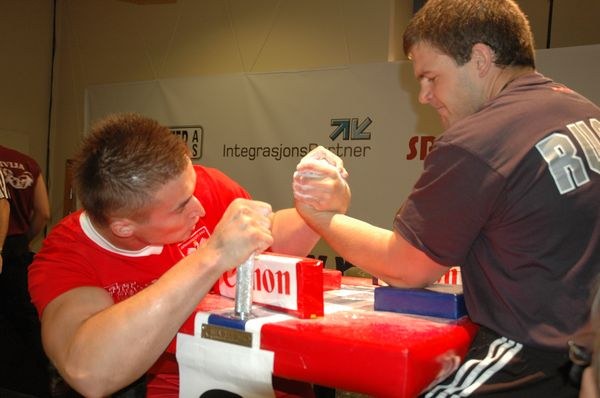 European Armwrestling Championships 2008 Day