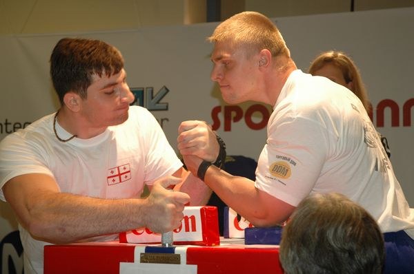 European Armwrestling Championships 2008 Day