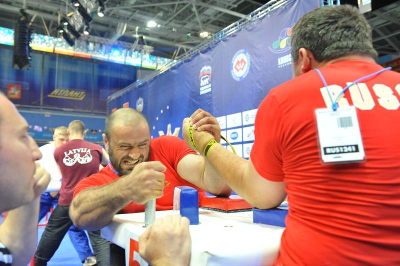 European Armwrestling Championships Day