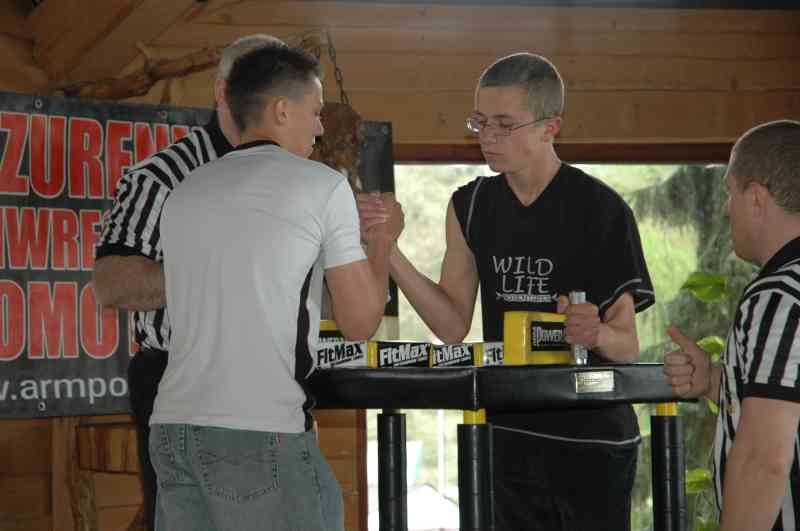 I Otwarte Mistrzostwa Pilawek W Armwrestlingu