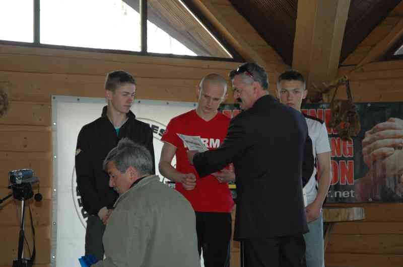 I Otwarte Mistrzostwa Pilawek W Armwrestlingu