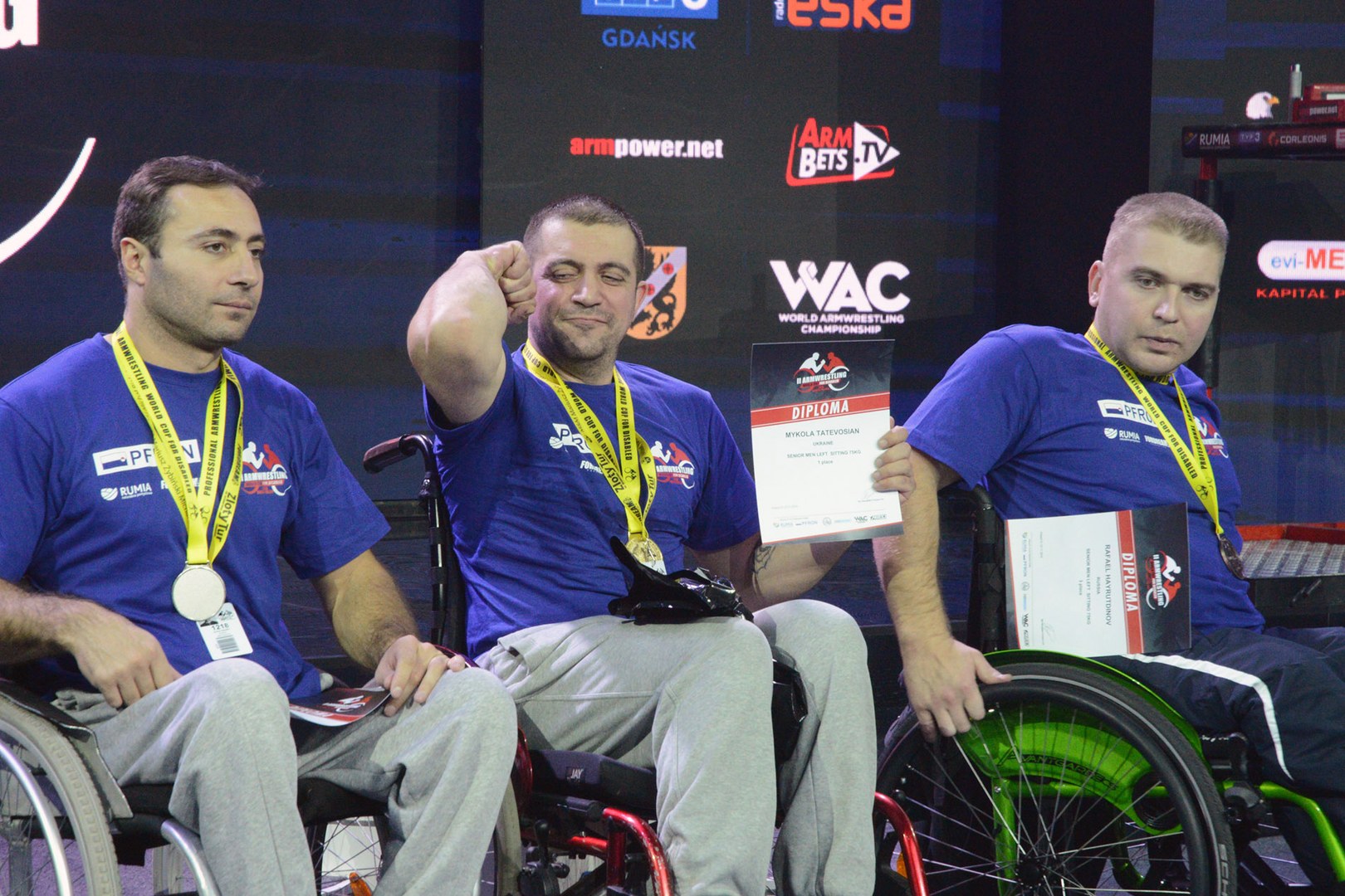 II World Cup For Disabled 2016 Left Hand