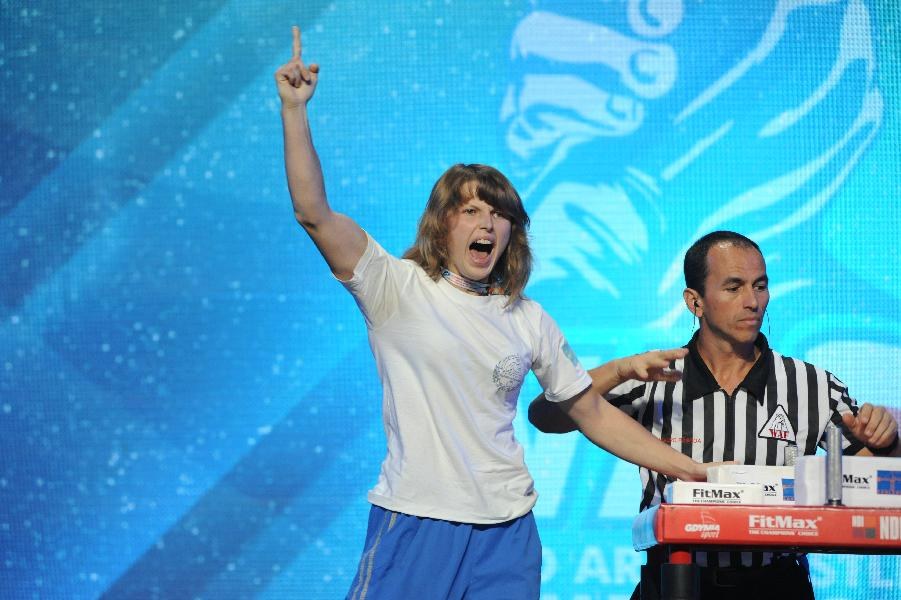 World Armwrestling Championship 2013 Photo Irina