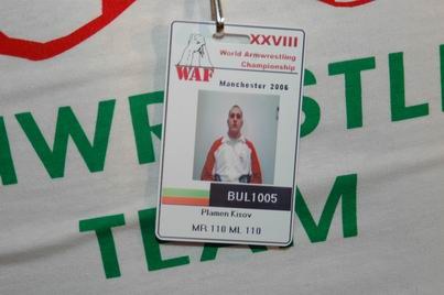 World Armwrestling Championships 2006 Day