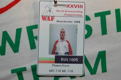 World Armwrestling Championships 2006 Day