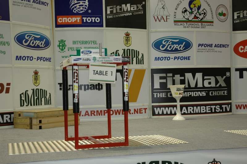 World Armwrestling Championships 2007 Day