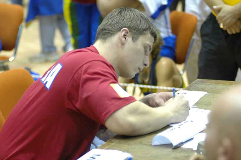 World Armwrestling Championships 2007 Day