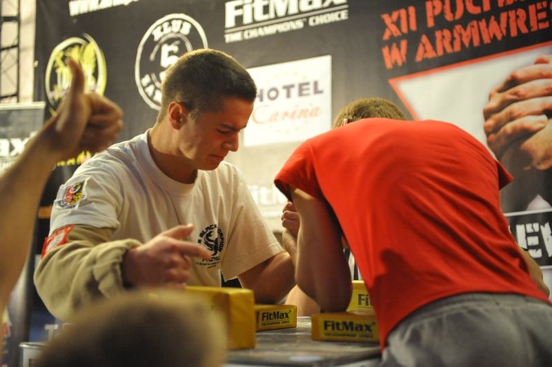XII Puchar Polski W Armwrestlingu Reka Lewa