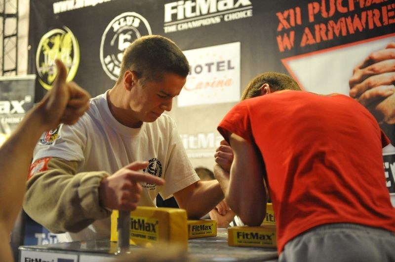 XII Puchar Polski W Armwrestlingu Reka Lewa
