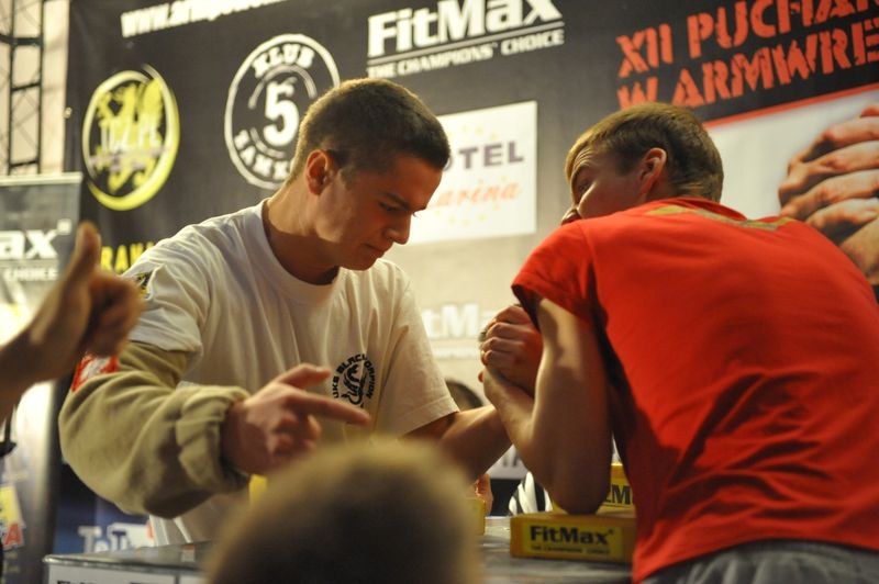 XII Puchar Polski W Armwrestlingu Reka Lewa