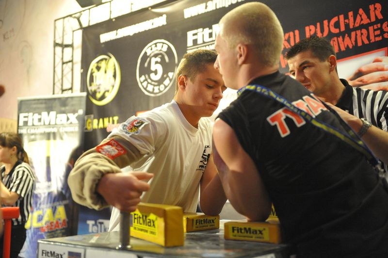 XII Puchar Polski W Armwrestlingu Reka Lewa