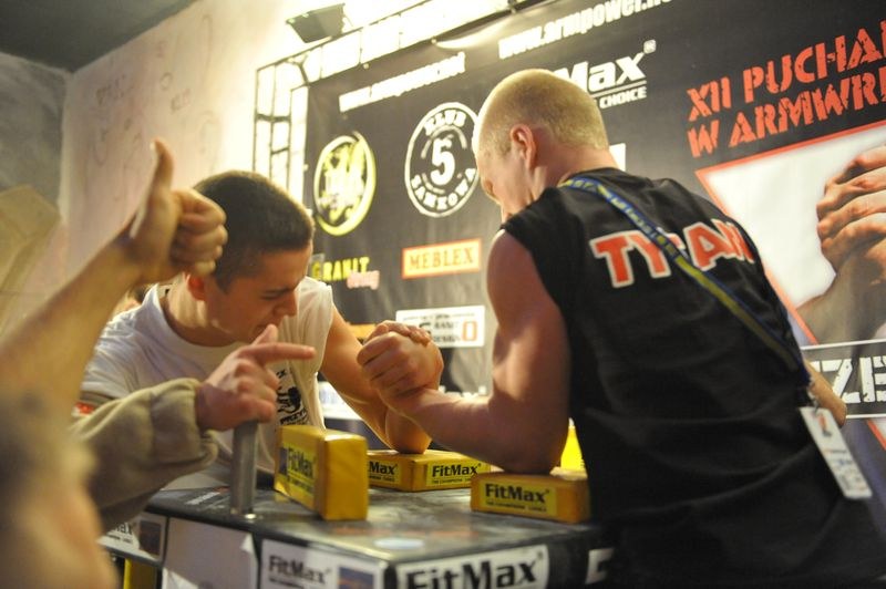 XII Puchar Polski W Armwrestlingu Reka Lewa
