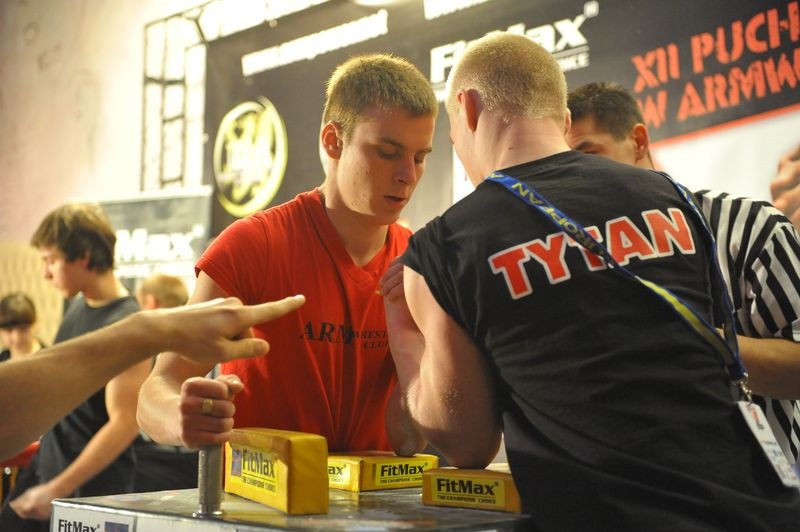 XII Puchar Polski W Armwrestlingu Reka Lewa