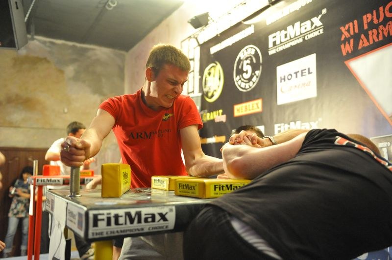 XII Puchar Polski W Armwrestlingu Reka Lewa