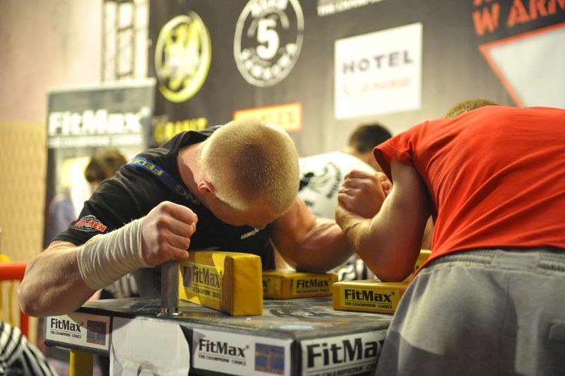 XII Puchar Polski W Armwrestlingu Reka Lewa