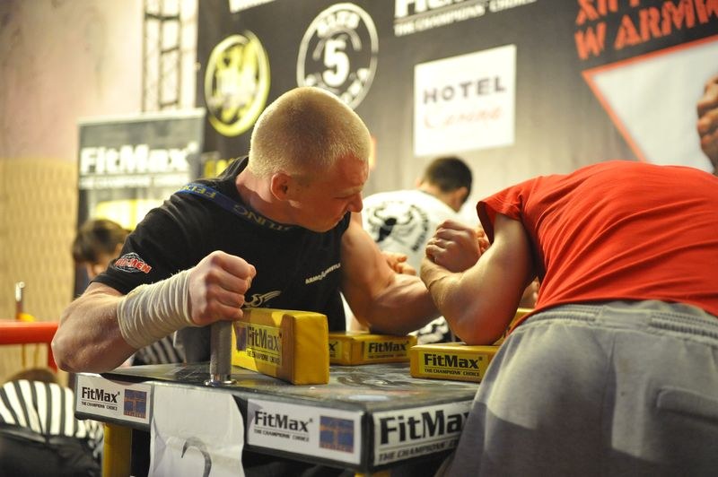 XII Puchar Polski W Armwrestlingu Reka Lewa