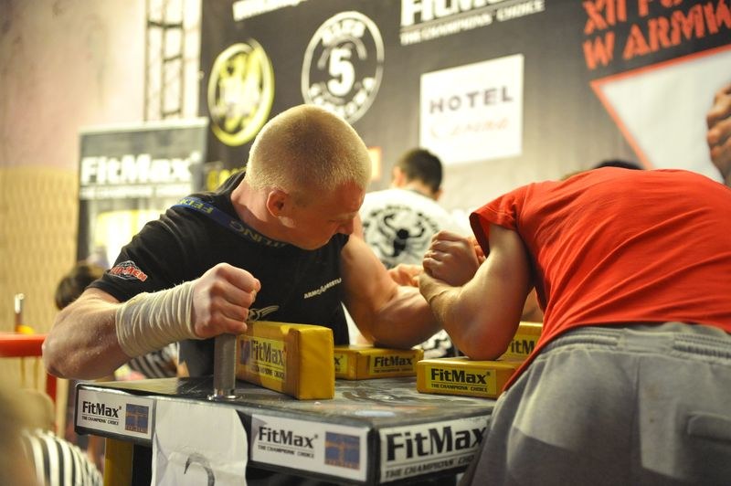 XII Puchar Polski W Armwrestlingu Reka Lewa