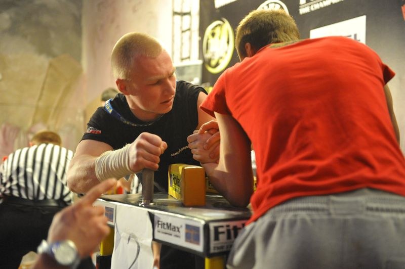 XII Puchar Polski W Armwrestlingu Reka Lewa