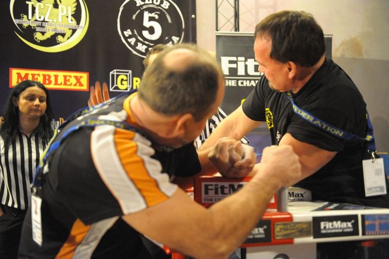 XII Puchar Polski W Armwrestlingu Reka Lewa