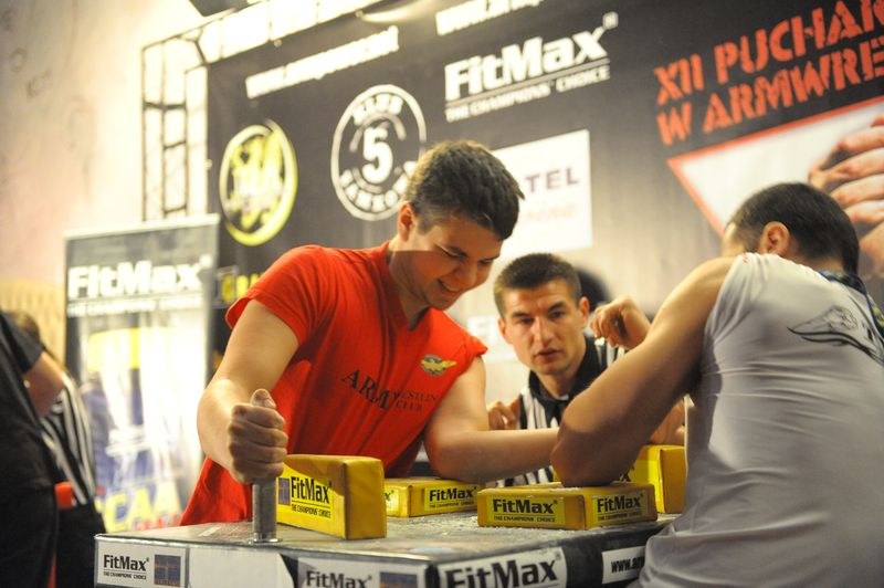 XII Puchar Polski W Armwrestlingu Reka Lewa