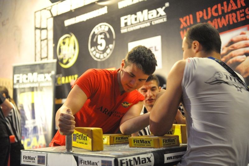 XII Puchar Polski W Armwrestlingu Reka Lewa