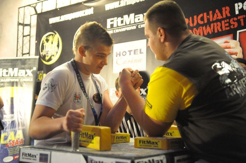 XII Puchar Polski W Armwrestlingu Reka Lewa