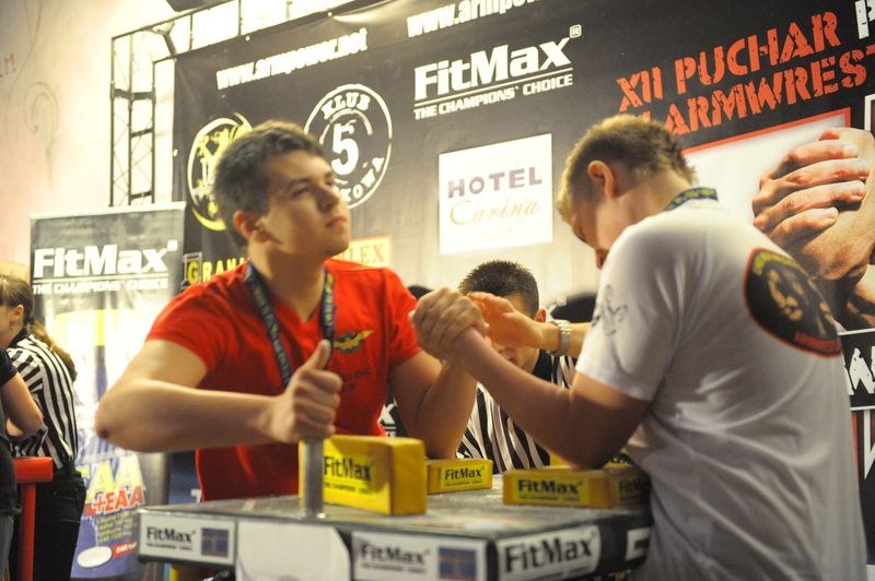 XII Puchar Polski W Armwrestlingu Reka Lewa