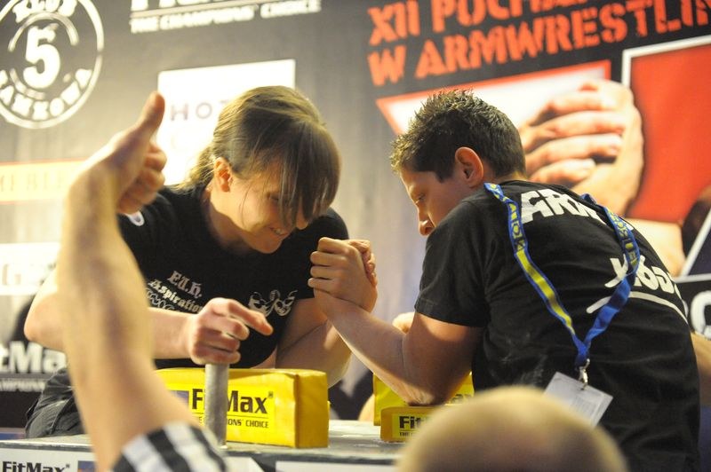 XII Puchar Polski W Armwrestlingu Reka Lewa