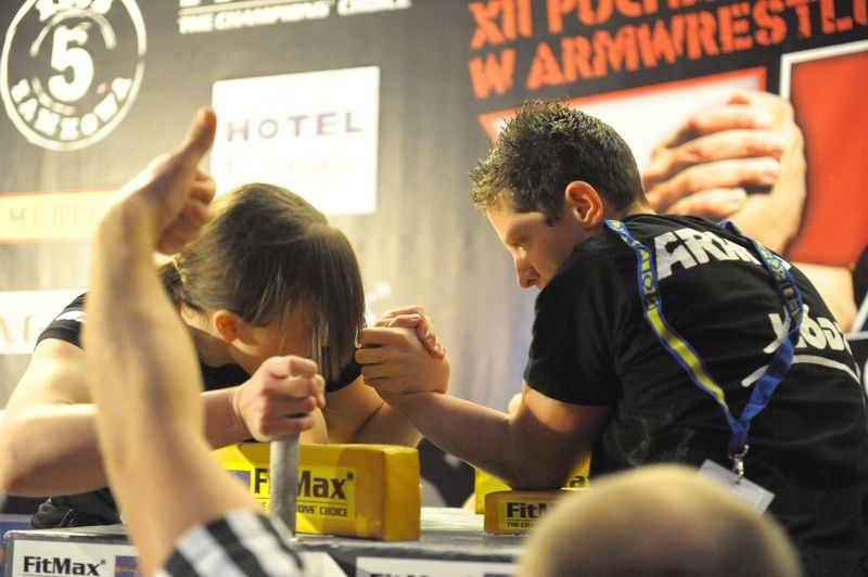 XII Puchar Polski W Armwrestlingu Reka Lewa